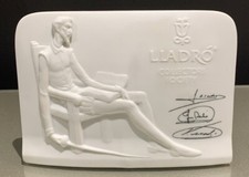 SIGNED Vintage Lladro Bisque