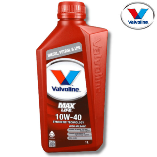 Valvoline 10w40 max life - life, 1