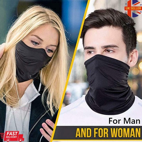 Face mask covering snood - face,