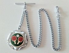 Vintage Chrome Pocket Watch