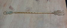 50cm brass toasting fork