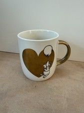 Winnie the Pooh Gold Heart Ceramic Mug 3in – Disney Collectible