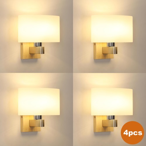 4pcs wooden indoor wall - wooden, light