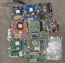 9x Computer Electronic Scrap Rare Earth Motherboards Faulty Gold Recovery