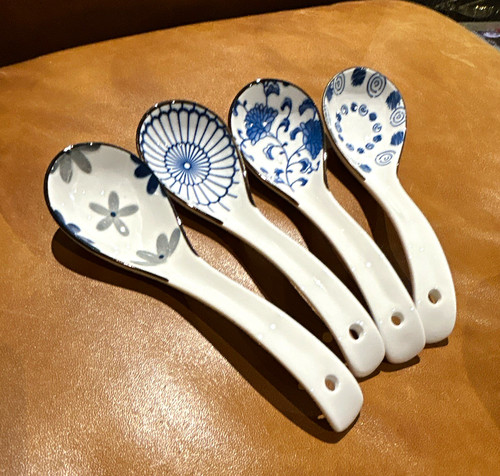 Set ceramic asian soup - 4,