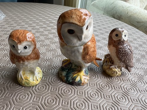 Set beswick owls made - owls, in
