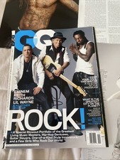 GQ Magazine Cover And Articles