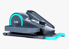 Cubii Go Under-Desk Compact Home Elliptical Exercise Bike Grey/Aqua (Damaged} B+