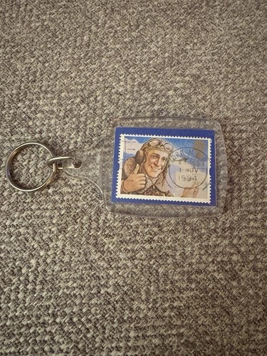 Royal air force keyring stamp - force,