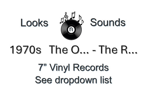 1970s vinyls various - 7",