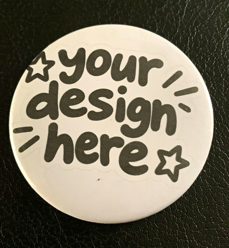 10x custom 58mm pin badges