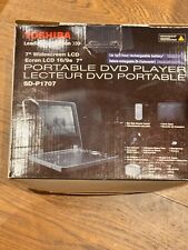 Toshiba Silver Portable DVD Player SD-P1707 7" Screen - NEW IN BOX