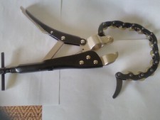 Heavy Duty Exhaust Tail Pipe Cutter Pliers Copper Tubing Cutting Chain Plier new