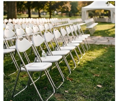 Chair and table hire only - chair,