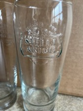 2 X Vintage Stella Artois Pint