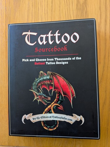 Tattoo source book featuring