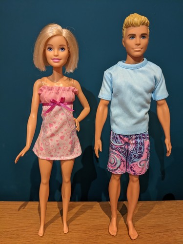 Blonde barbie with ken - barbie,