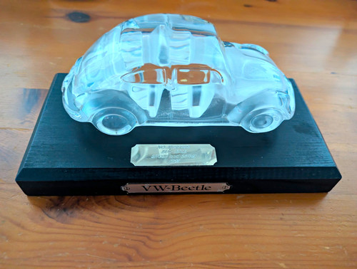 Beetle clear glass model on - vw,