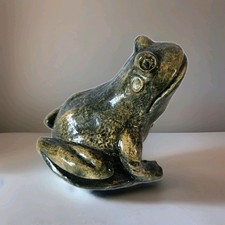 Vintage Heavy Ceramic Frog