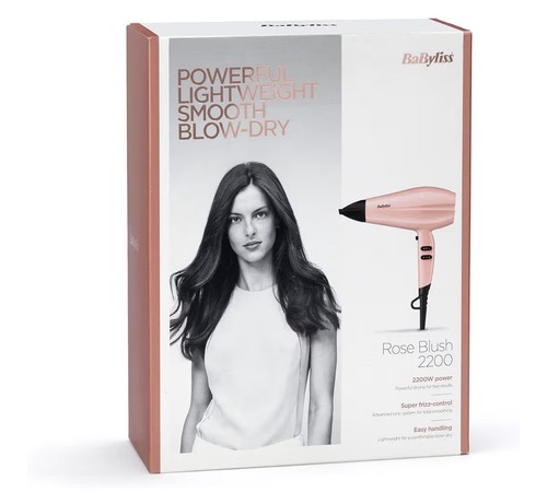 Babyliss rose blush 2200w hair - blush,
