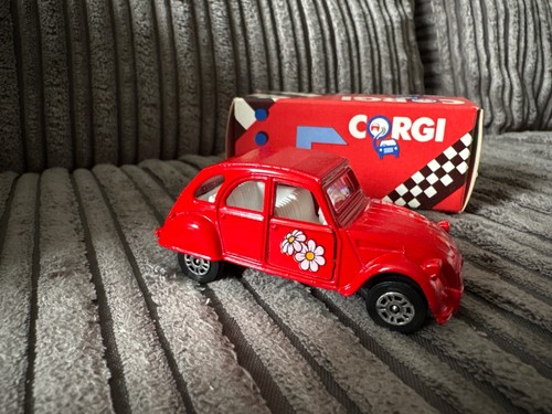 1985 corgi diecast red - , citroen