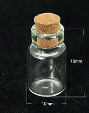 MINI SMALL CORK STOPPER GLASS