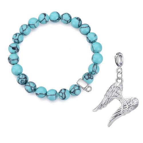 Synthetic turquoise gemstone - synthetic,