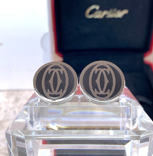 Cartier cufflinks black - cartier,