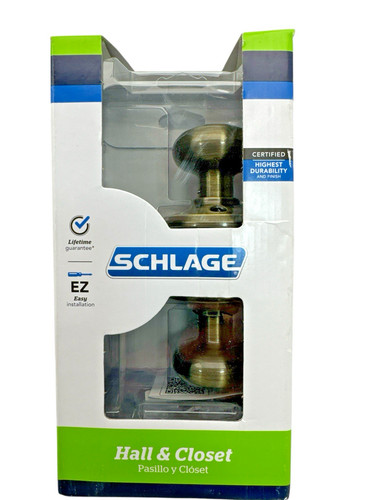 Schlage georgian passage door - georgian,