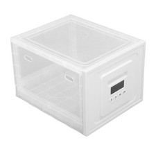 ﹣Clear Lockable Storage Box