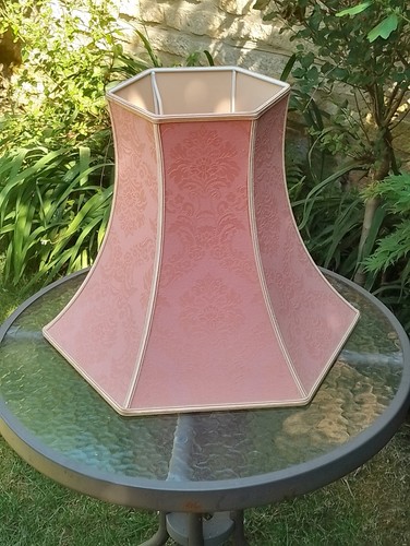 Large vintage salmon - salmon, pink