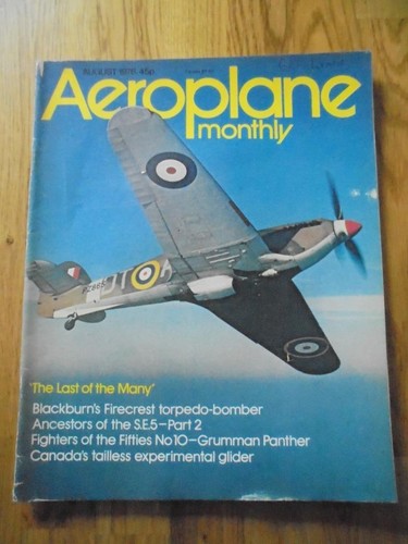 Aeroplane monthly magazine - monthly,