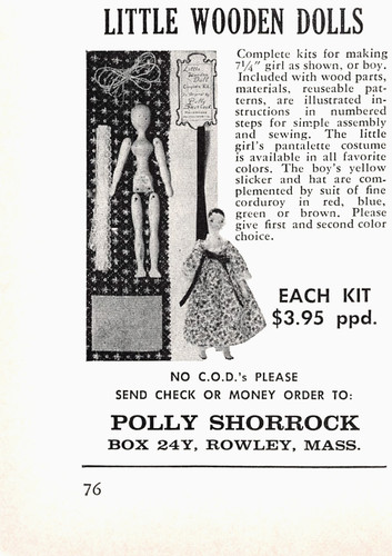 Polly shorrock little wooden - polly,