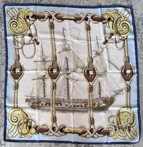 Hermès vintage silk scarf - hermÈs,