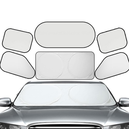 6pcs car window shades privacy - 6pcs,