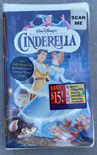 Walt Disney’s  Cinderella Masterpiece Collection VHS #5265 RARE w Original Adver