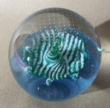 Caithness Silkie Art Glass Paperweight.