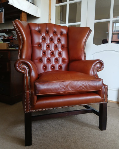 Leather chairs bath - leather,