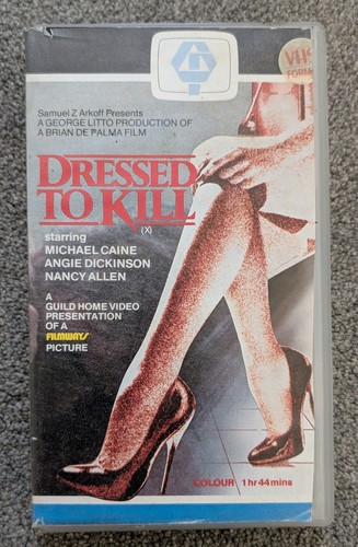 Dressed kill mint vhs - dressed, (mint