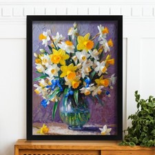 Vibrant Floral Bouquet Art