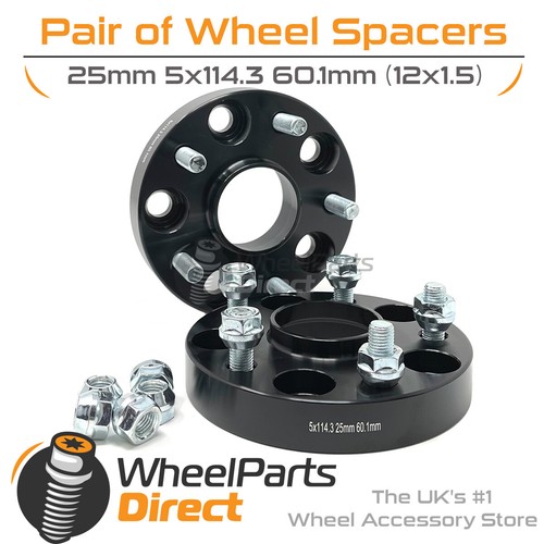 Bolt wheel spacers - bolt-on, (2)