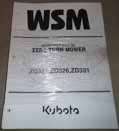 Kubota zd321 zd326 - kubota,