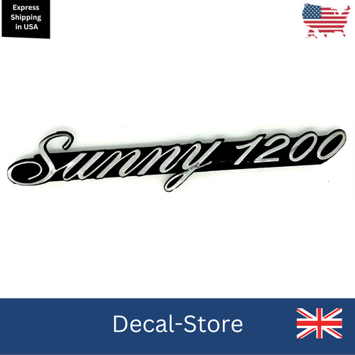 Nissan sunny 1200 - 1200, rear