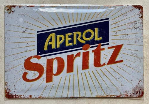 Aperol spritz metal - spritz, plaque