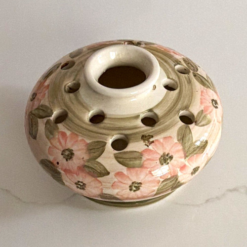 Jersey pottery floral - pottery,