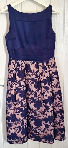 Oasis navy rose floral fit - rose, &