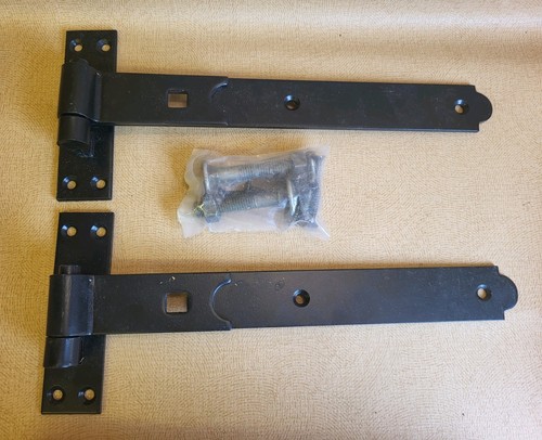 Heavy duty gate hook and - duty, band