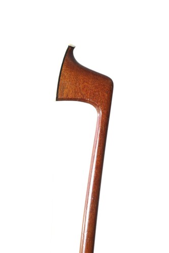 Silver mounted german violin - mounted,
