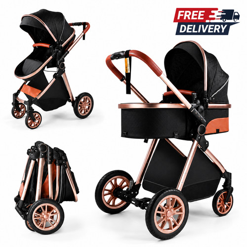 Reversible baby stroller high - reversible,
