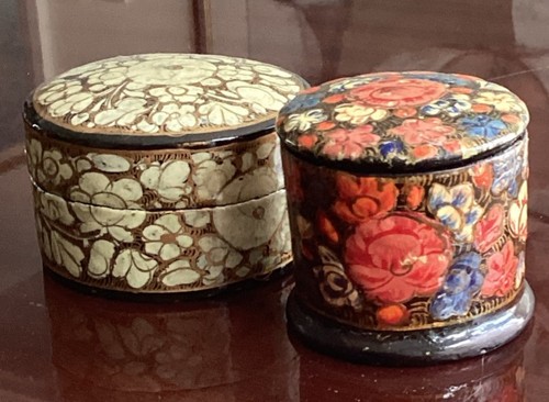 Vintage kashmir boxes - vintage,